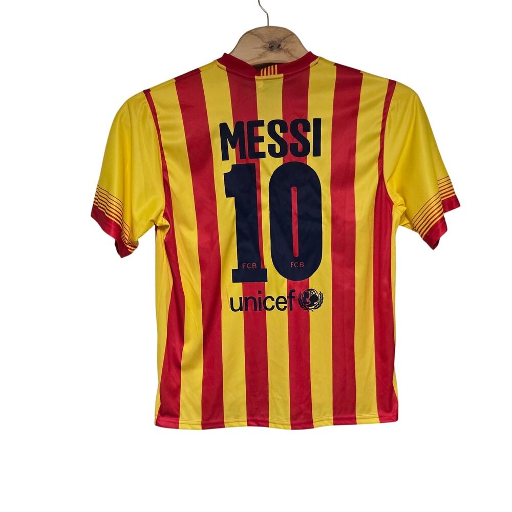 BARCELONA 2015/2016 AWAY #10 LEO MESSI SHIRT SOCCER JERSEY CAMISA YOUTH XL